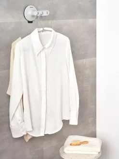 Colgador Brabantia con ventosa, Gris claro