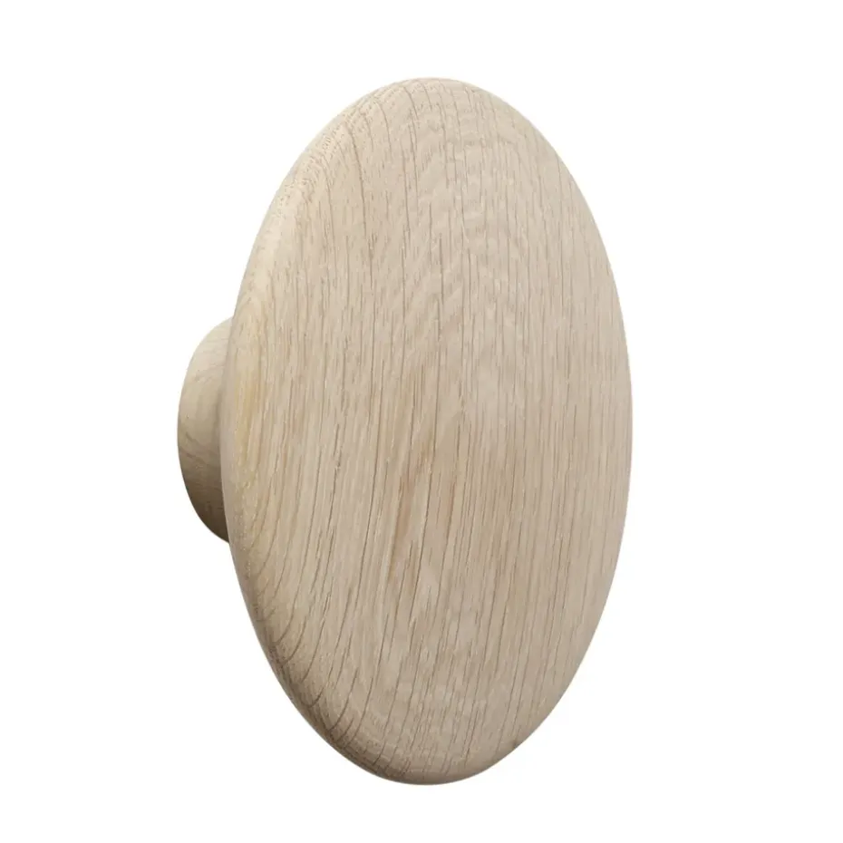 Colgador de pared The Dots, grande, roble