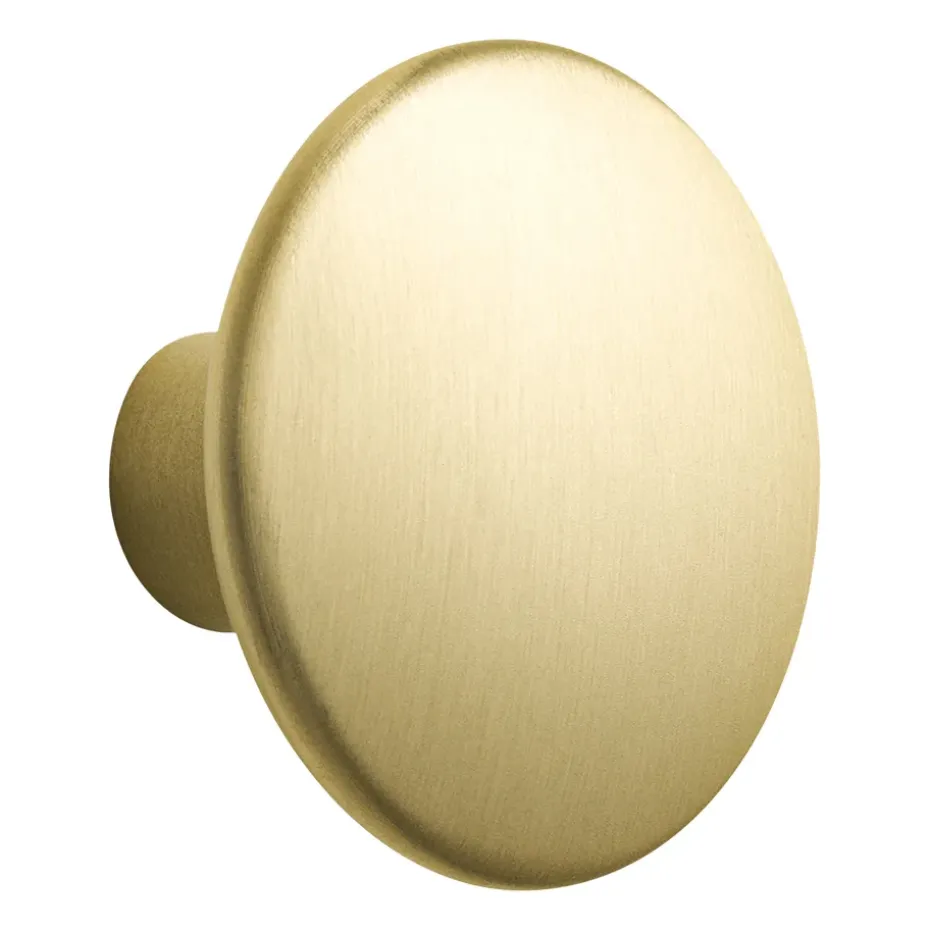 Colgador metal The Dots 5 cm, latón