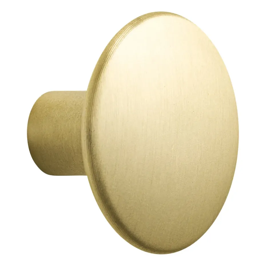 Colgador metal The Dots 3,9 cm, latón