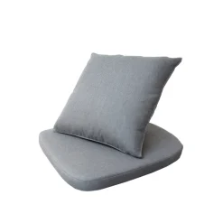 Conjunto de cojines para silla Moments, Cane-Line Natté grey