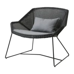 Conjunto de cojines para Butaca Lounge Breeze, Cane-line Natté Grey