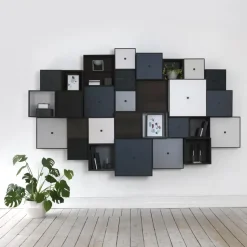 Cubo sin puerta Frame 35, gris claro