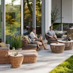 Diván Basket, Taupe, Cane-Line weave