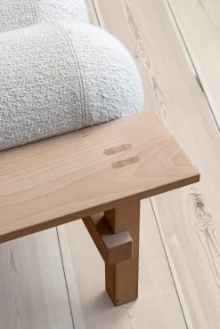 Diván Dag, Haya-Barnum bouclé 01 Off white