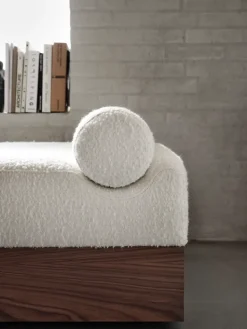 Diván Mass 200x75x51 cm, Karakorum ivory 001-walnut