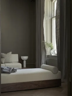 Diván Mass 200x75x51 cm, Karakorum ivory 001-walnut