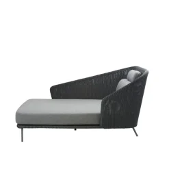 Diván Mega, Graphic, derecho, incl. cojines grises