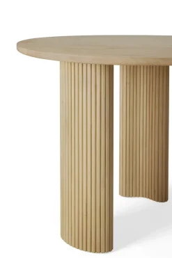 Escritorio Boomerang, Roble lacado, 160×83×76 cm