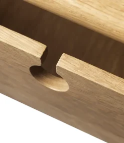 Escritorio C67 Butler, Oak nature lacquered, 60x120 cm