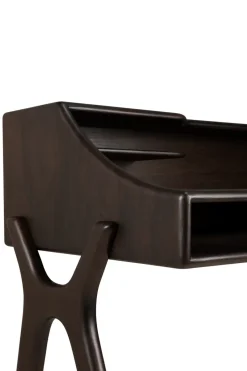 Escritorio Flow , Caoba rose brown, 140x55 cm