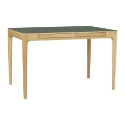 Escritorio Heart'n'Soul 80x120 cm, Roble-Fenix verde musgo