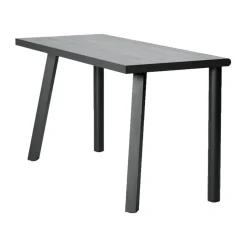 Escritorio Homework 140x60 cm, Fresno teñido de negro