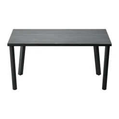 Escritorio Homework 140x60 cm, Fresno teñido de negro