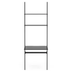 Escritorio Libri, fresno lacado negro