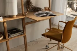 Escritorio Libri, roble lacado