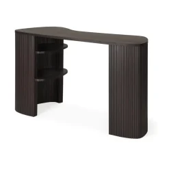 Escritorio Roller Max, Caoba oscuro