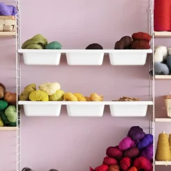 Estante Bowl String, Blanco