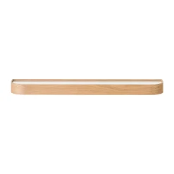 Estante con ganchos Epoch 118 cm, Natural oak-fog