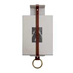 Estante de pared Strapp 10x33 cm, Blanco