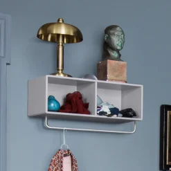 Estante para sombreros con perchero COAT, Graphic 100, incl. colgado