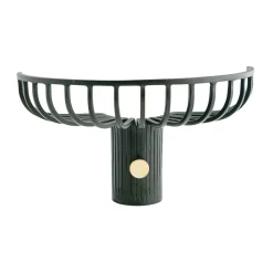 Estante para sombreros con gancho Lunett objects, Negro