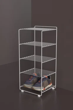 Estante para zapatos Maze Shoescraper, Blanco