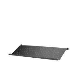 Estante para zapatos String metal, Negro, 78x30 cm