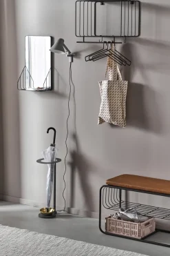 Estante perchero Nod 45 cm, Black