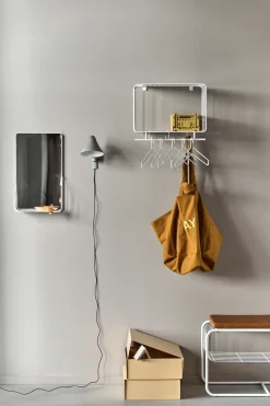 Estante perchero Nod 45 cm, White