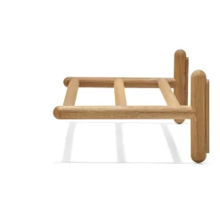 Estante perchero o zapatero Miss Holly 48 cm, Aceite natural