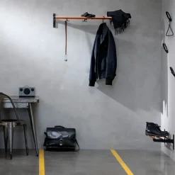 Estante sombrerero o zapatero Nostalgi, Abedul, base negra