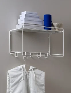 Estante sombrerero Uptown, blanco