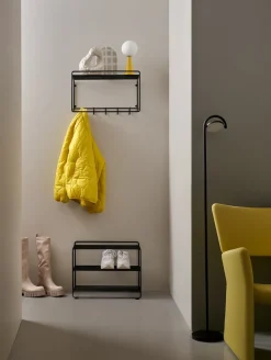 Estante sombrerero Uptown, negro