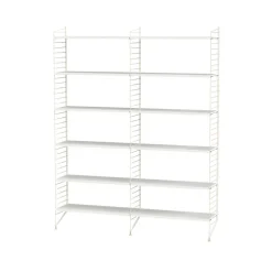 Estante String, Blanco, 58x30 cm, paquete de 3