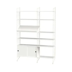 Estante String, Blanco, 78x30 cm, paquete de 3