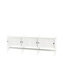 Estante String, Blanco, 78x30 cm, paquete de 3