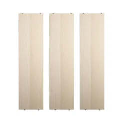 Estante String, Fresno, 78x20 cm, paquete de 3