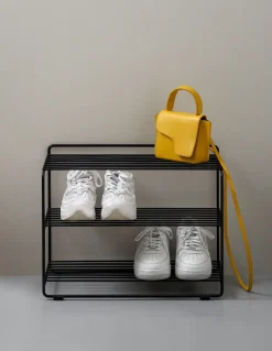 Estante zapatero Downtown, negro