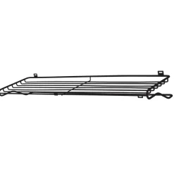 Estante zapatero Maze L, negro