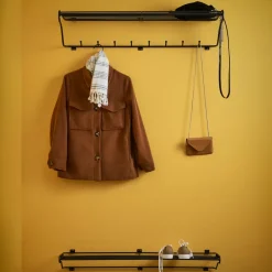 Estante zapatero Maze L, negro