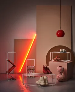 Estante zapatero Mixrack, blanco