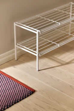 Estante zapatero Nod 80x30x37 cm, White