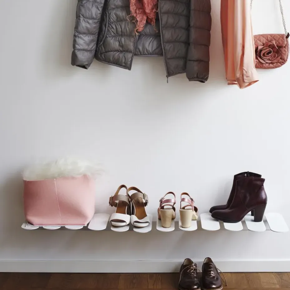 Estante zapatero Step, blanco