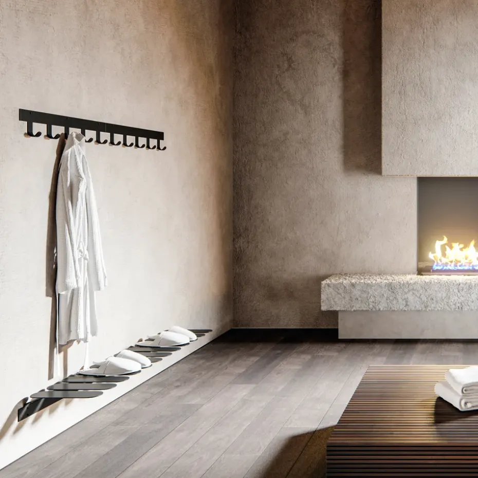 Estante zapatero Step, negro