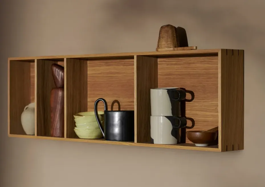 Estantería Bon 36x47 cm, Oiled Oak