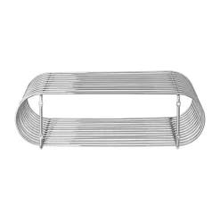 Estantería Curva, plata