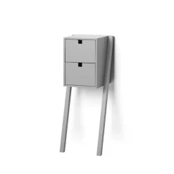 Estantería de cama y recibidor Square, Gris