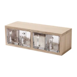 Estantería de pared A-Organizer 1 52x18x17 cm, Oak