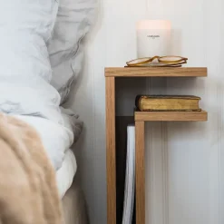 Estantería de pared F-shelf roble, Estante a la derecha